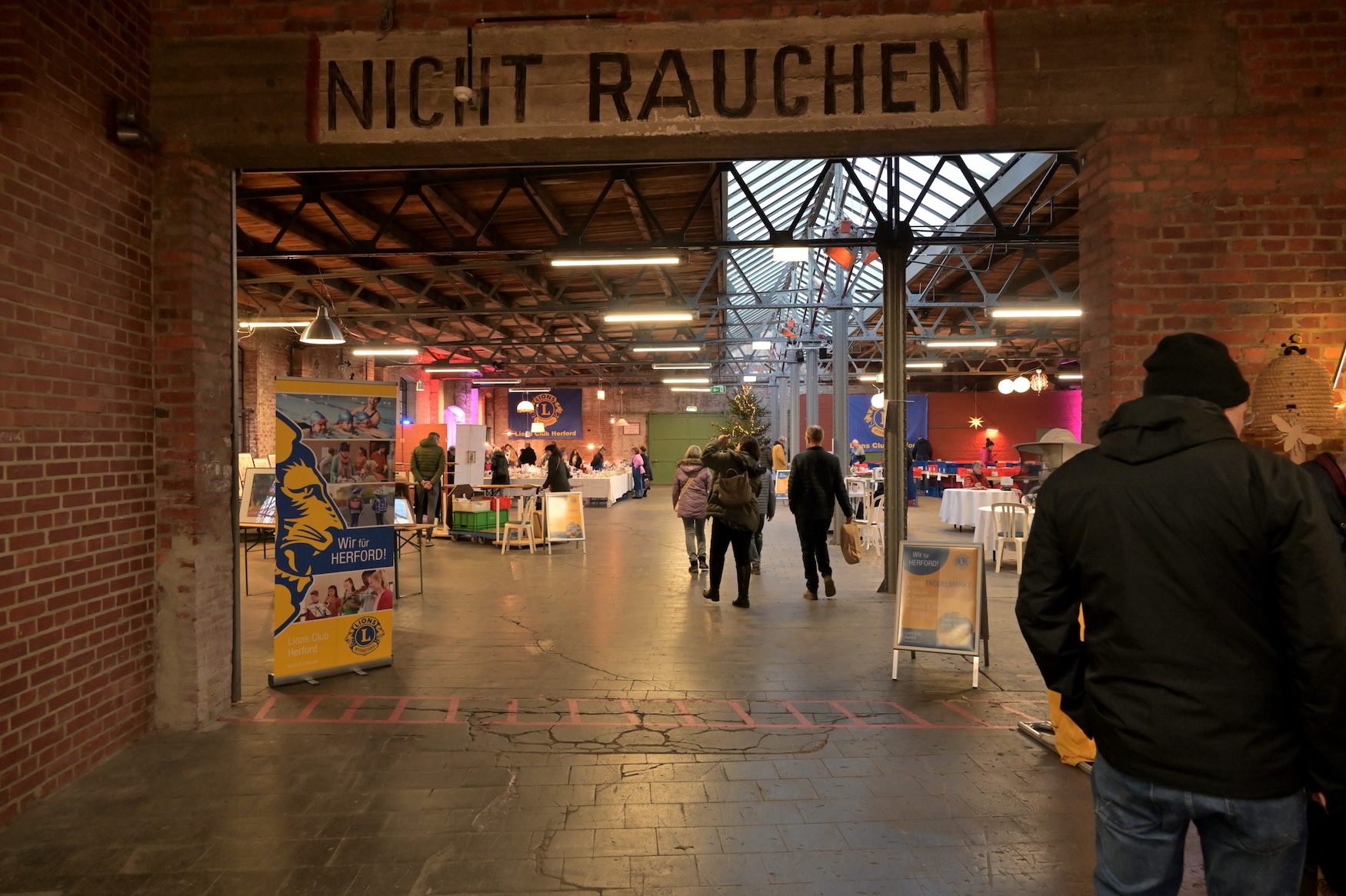 Der Stand des Lions Clubs am 1. Advent 2024